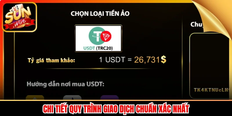 Chi tiết quy trình giao dịch chuẩn xác nhất