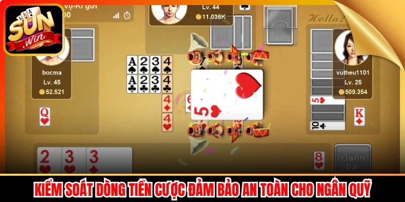 Kiểm soát dòng tiền cược đảm bảo an toàn cho ngân quỹ